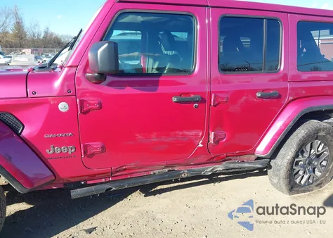 2024 Jeep Wrangler 4-Door Sahara 4X4 from USA, damaged, VIN 1C4PJXEG6RW320461